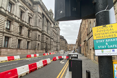 Cochrane St Bus Lane 1