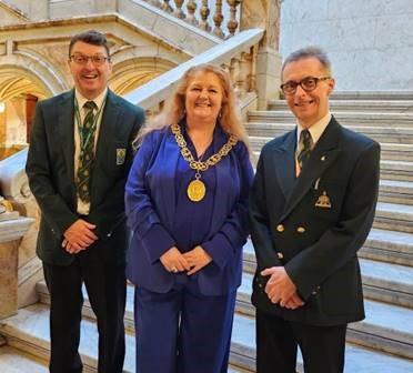 James Currie and George Young with the Lord Provost