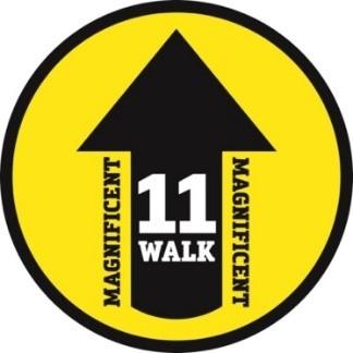 Magnificent 11 Walk logo