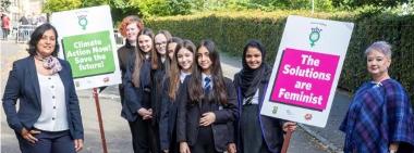 Pupils celebrate International Day of the Girl ahead of conference