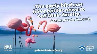 NHS Scotland early bird promotional banner