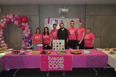 City Building staff at afternoon tea event