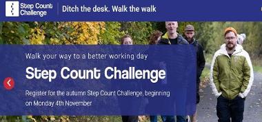 Step Count Challenge 2024 campaign banner