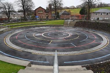 Croftfoot PS amphitheatre 4