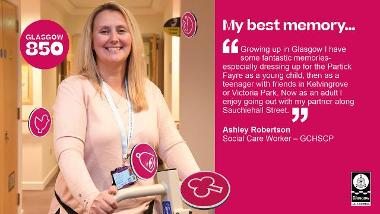 Ashley Robertson - Social Care Worker GCHSCP