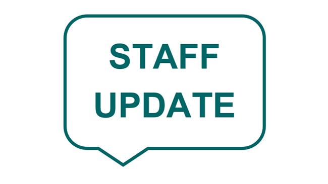 Staff Update Staff Update