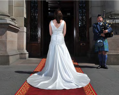 Wedding entrance