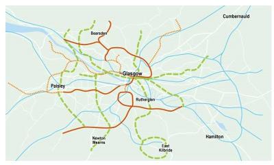 Clyde Metro map 