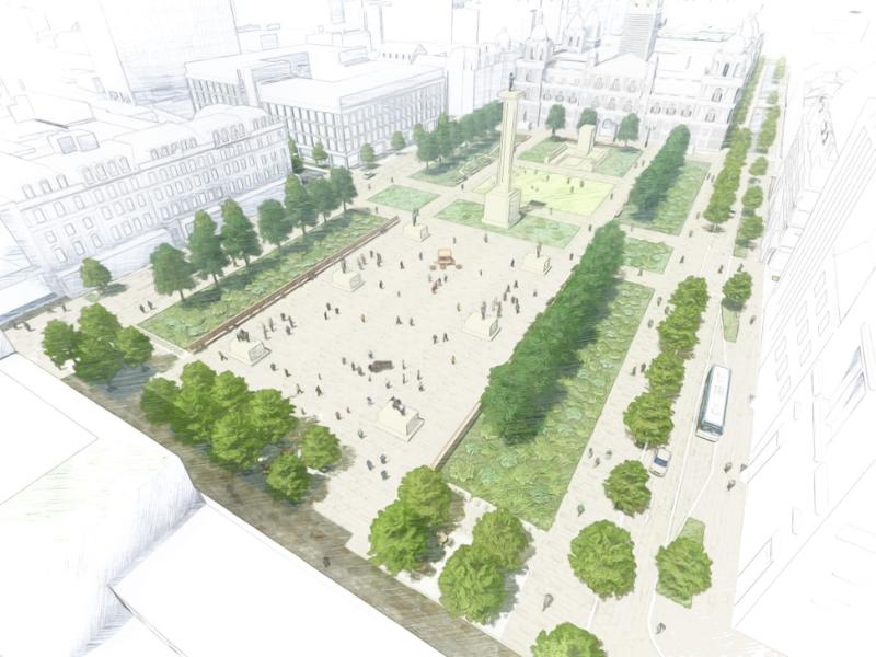 Final engagement on design of George Square and surrounding Avenues 
